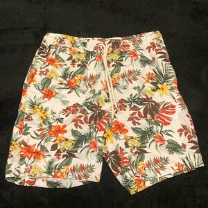 Floral Forever 21 Beach shorts